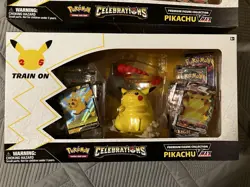 Pokemon TCG Celebrations Pikachu VMAX Premium Figure Collection Box X2 Sealed - Image 3