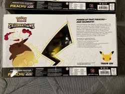 Pokemon TCG Celebrations Pikachu VMAX Premium Figure Collection Box X2 Sealed - Image 5