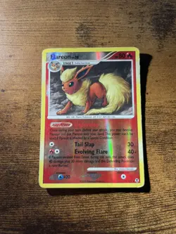 Pokemon TCG Flareon Rising Rivals 19/111 Regular Rare HP - Image 1