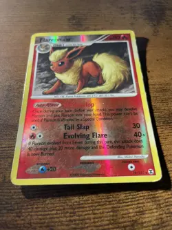 Pokemon TCG Flareon Rising Rivals 19/111 Regular Rare HP - Image 2
