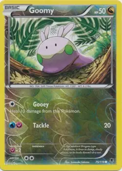 Pokemon - Goomy - 75/119 - Common - Reverse Holo - XY - Phantom Forces - NM - Image 1