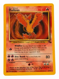 Moltres - 27/62 Fossil 1999 - WOTC - Pokemon TCG - Image 1