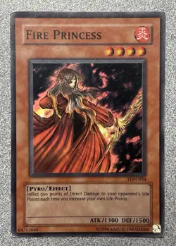 Fire Princess LON-034 Labyrinth of Nightmare Super Rare Unlimited Edition MP - Image 1