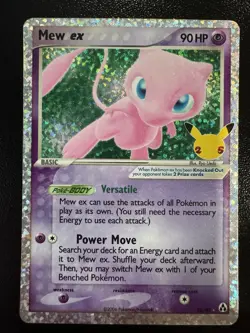 Mew ex 88/92 - Pokemon Celebrations 25th Anniversary Classic Collection Card - Image 1