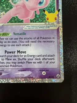 Mew ex 88/92 - Pokemon Celebrations 25th Anniversary Classic Collection Card - Image 5