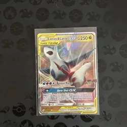 Pokemon TCG Latias & Latios GX Tag Team Full Art Card 113/181 - NM - Image 1