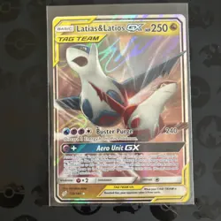 Pokemon TCG Latias & Latios GX Tag Team Full Art Card 113/181 - NM - Image 2