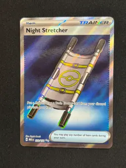 Pokemon TCG Night Stretcher Card Mega Evolutions 173/132 Full Art - Image 1