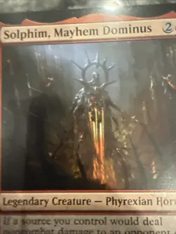 Magic: The Gathering Solphim, Mayhem Dominus Card Phyrexia: All Will Be One - Image 3
