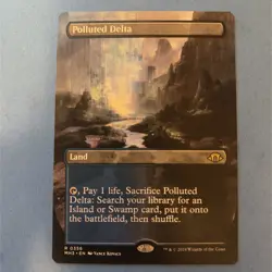 Polluted Delta (Borderless) Modern Horizons 3 Regular Mtg - Image 1