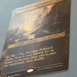 Polluted Delta (Borderless) Modern Horizons 3 Regular Mtg - Image 2
