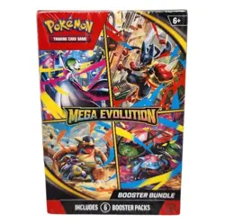 Pokemon TCG Mega Evolution Booster Bundle Factory Sealed 6 Packs NEW - Image 2