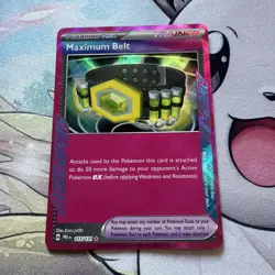 Pokemon TCG: Maximum Belt 117/131 Ace Spec Prismatic Evolutions - Image 1