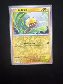 Pokemon Tadbulb 075/197 Sv03: Obsidian Flames Reverse Holo - Image 1