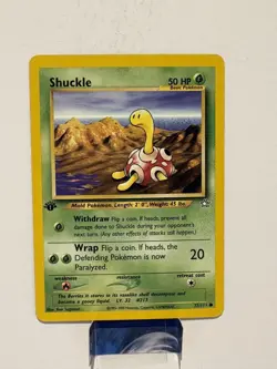 Pokemon Shuckle 72/111 - LP+ - 1st Edition Neo Genesis 2000 - Common - Image 1