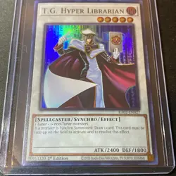 T.G. Hyper Librarian RA02-EN027 25th Anniversary Rarity Collection II 1st... - Image 1