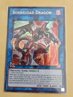 Yu-Gi-Oh! TCG Borreload Dragon Circuit Break CIBR-EN042 Unl Edition Secret NM - Image 1
