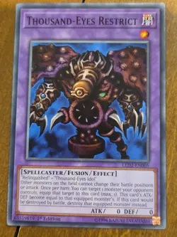 Thousand-Eyes Restrict LED2-EN005 1st Edition Common NM Yugioh - Image 1