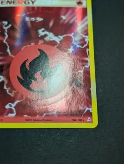 Fire Energy - 106/110 - Pokemon Ex Holon Phantoms Holo Card LP - Image 4