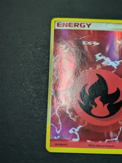 Fire Energy - 106/110 - Pokemon Ex Holon Phantoms Holo Card LP - Image 5