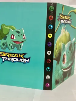 Pokemon TCG Bulbasaur Binder Breakthrough Scarlet Violet Card Holder Album - Image 5
