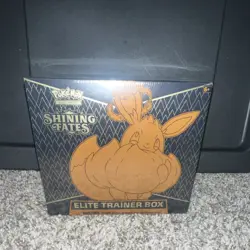 Pokemon Shining Fates Elite Trainer Box Eevee English Card Stock - Image 1