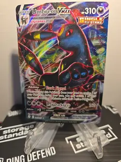 Umbreon VMAX 095/203 NM Holo Near Mint SWSH07: Evolving Skies Pokemon TCG Card - Image 1
