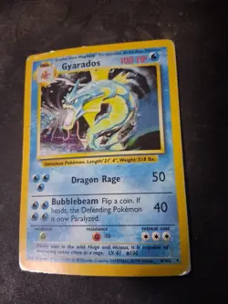 Gyarados 006/102 Base Set Holo Pokemon TCG Card - Image 1
