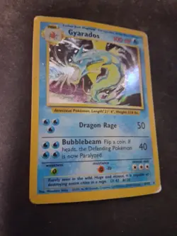 Gyarados 006/102 Base Set Holo Pokemon TCG Card - Image 2