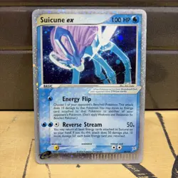pokemon ex team magma vs team aqua suicune ex 94/95 Holo Rare Vintage Card - Image 1