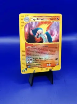 Typhlosion 65/165 Expedition E-Series Reverse Holo Rare Pokemon Card TCG MP - Image 2