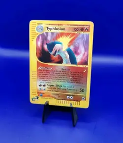 Typhlosion 65/165 Expedition E-Series Reverse Holo Rare Pokemon Card TCG MP - Image 3
