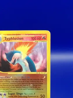 Typhlosion 65/165 Expedition E-Series Reverse Holo Rare Pokemon Card TCG MP - Image 5