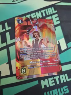 Marcus Damon BT17-087 Alt Art Near Mint Unplayed Digimon Card - Image 1