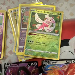 Pokemon cards bundle job lot | Silver Tempest | No Duplicates - Image 4