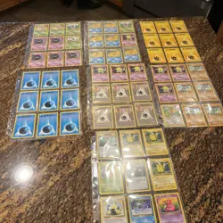 Vintage Bulk Base Cards Pokemon Card Lot 1990’s Pokemon Cards Lot A - Image 1