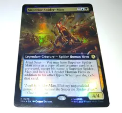 MTG Superior Spider-Man Extended Art FOIL Rare Marvel's Spider-Man Mint/NM - Image 1