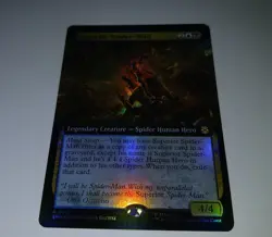 MTG Superior Spider-Man Extended Art FOIL Rare Marvel's Spider-Man Mint/NM - Image 2
