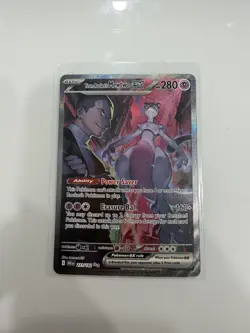 Pokemon TCG - Team Rocket's Mewtwo ex 231/182 - SV10: Destined Rivals (DRI) - Image 3