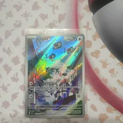 Chatot 181/162 Temporal Forces Illustration Rare Holo Full Art Pokemon Card NM - Image 1