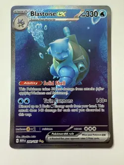 2023 Pokemon Mew En Blastoise Ex Special Illustration Rare #200 - Image 1