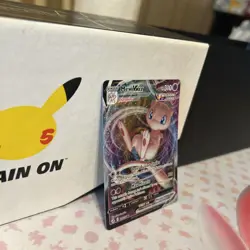 Pokemon TCG Mew VMAX Ultra Rare Holo Swsh08: Fusion Strike 114/264 NM Condition - Image 3