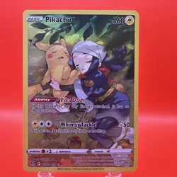 Pokemon Pikachu TCG TG05/TG30 Lost Origin Trainer Gallery Holo Ultra Rare - NM - Image 1