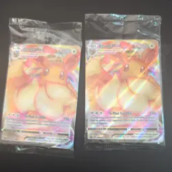 SEALED 4 x Pokemon Eevee VMAX SWSH087 Shining Fates Holo Black Star Promo NM - Image 2