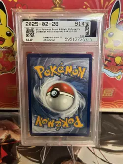 2021 POKEMON MCDONALD'S COLLECTION #2/25 CHIKORITA HOLO - PSA 10 GEM MINT - Image 2