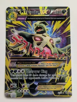 M Tyranitar EX 92/98 XY Ancient Origins Full Art Pokemon TCG MP - Image 1