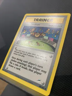 Pokemon TCG Vintage Lucky Stadium Neo Destiny 100/105 ImakuniU NM/LP - Image 2