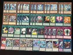 Yu-Gi-Oh Complete WINDWITCH DECK- ICE BELL- GLASS- SNOW- BLIZZARD- + Extra Bonus - Image 1