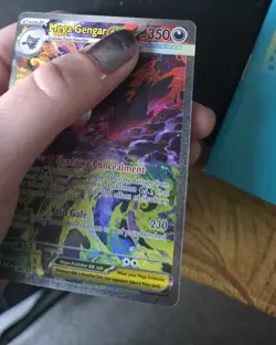Pokemon Mega Gengar EX SIR Full Art Foil Ascended Heroes Card - see description - Image 2