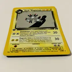 Dark Magneton 11/82 Holo Team Rocket Unlimited MP Pokemon Card WOTC - Image 2